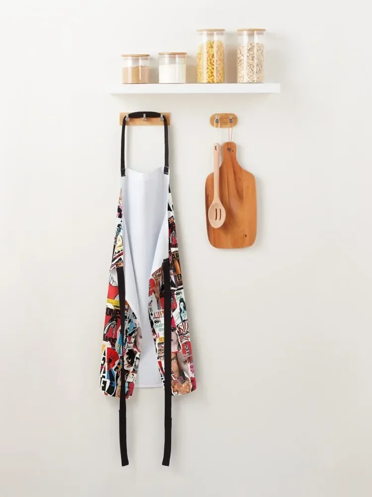 Фартук с коллажем Almodovar вещи для дома и кухни фартук маникюра