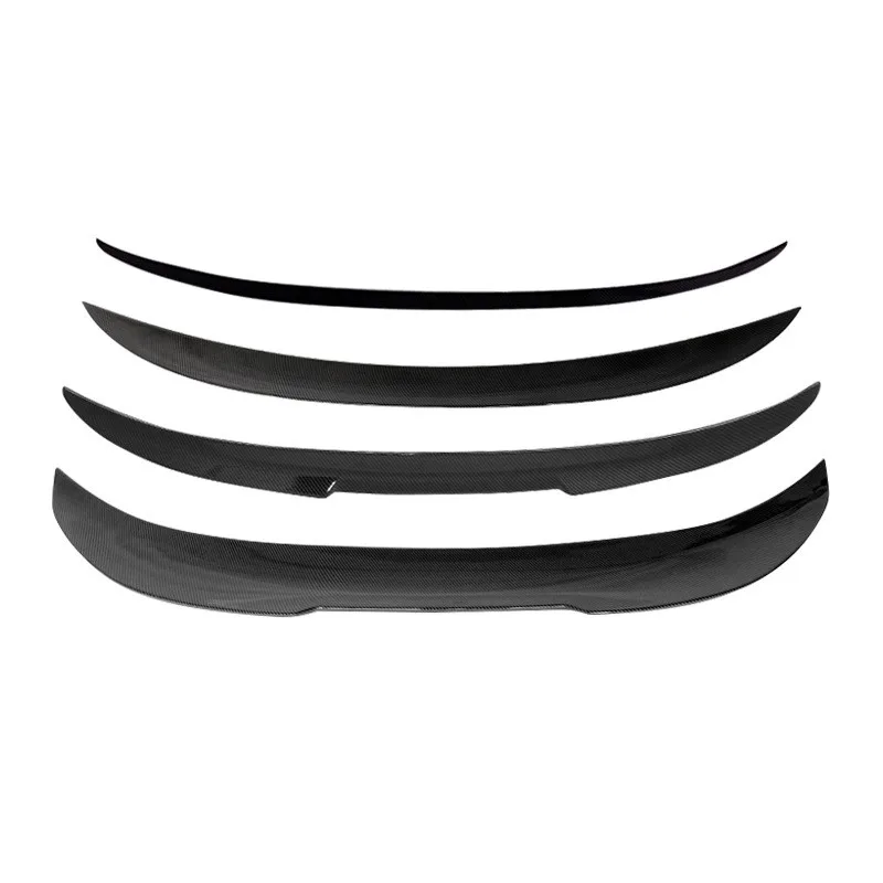 For BMW 3 Series F30 F31 F35 M4 MP PSM Style Carbon Glossy Black Rear Trunk Lid Car Spoiler Wings Tuning Exterior Accessories images - 6