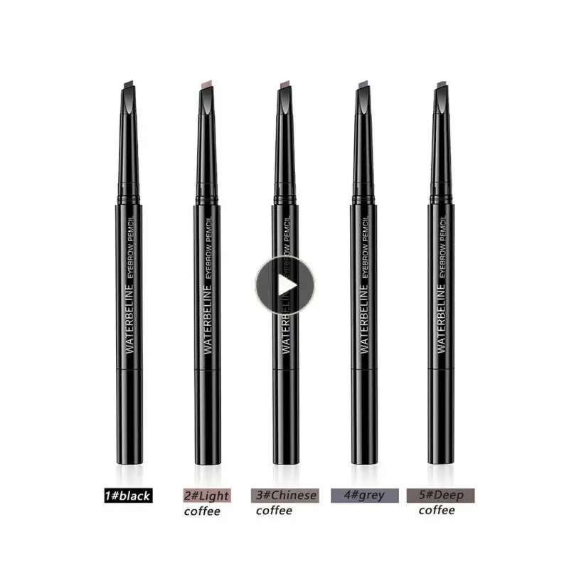 

Double-headed Eyebrow Pencil Waterproof Not Easy To Smudge For Beginners Eye Brow Tattoo Pen Maquiagem Long Lasting TSLM1
