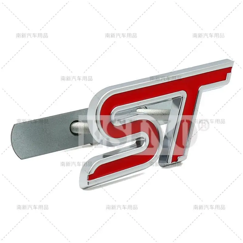 3D ST Передняя решетка для автомобиля, аксессуары для кузова автомобиля, автомобильный Стайлинг, значок, наклейка для Ford Focus Fiesta Edge