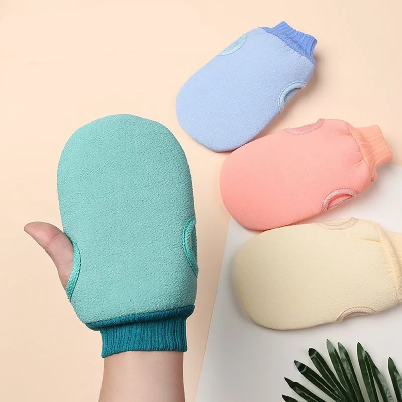 

4 Color Bath For Peeling Exfoliating Body Cleaning Scrub Mitt Rub Dead Skin Gloves Shower Body Brush Towel SPA Foam Body Massage