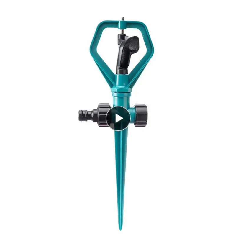 

360 Degree Automatic Garden Sprinklers Ground Insert Watering Grass Lawn Nozzle Rotating Water Sprinkler System Garden Supplies