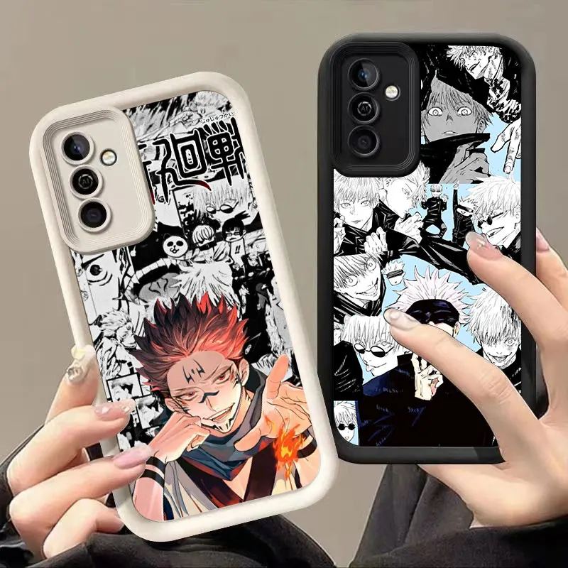 Jujutsu K-Kaisen Phone Case For Samsung Galaxy A03 A04 A05 A10 A20 A21 S A04E A06 A11 A30 A50 M12 M22 M54 5G