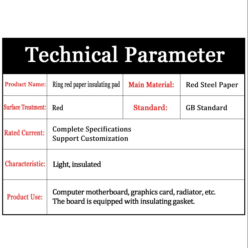 150 шт. красное стальное бумажное волокно изоляционная плоская шайба M5 M6 M7 M8 M10 M12 M14