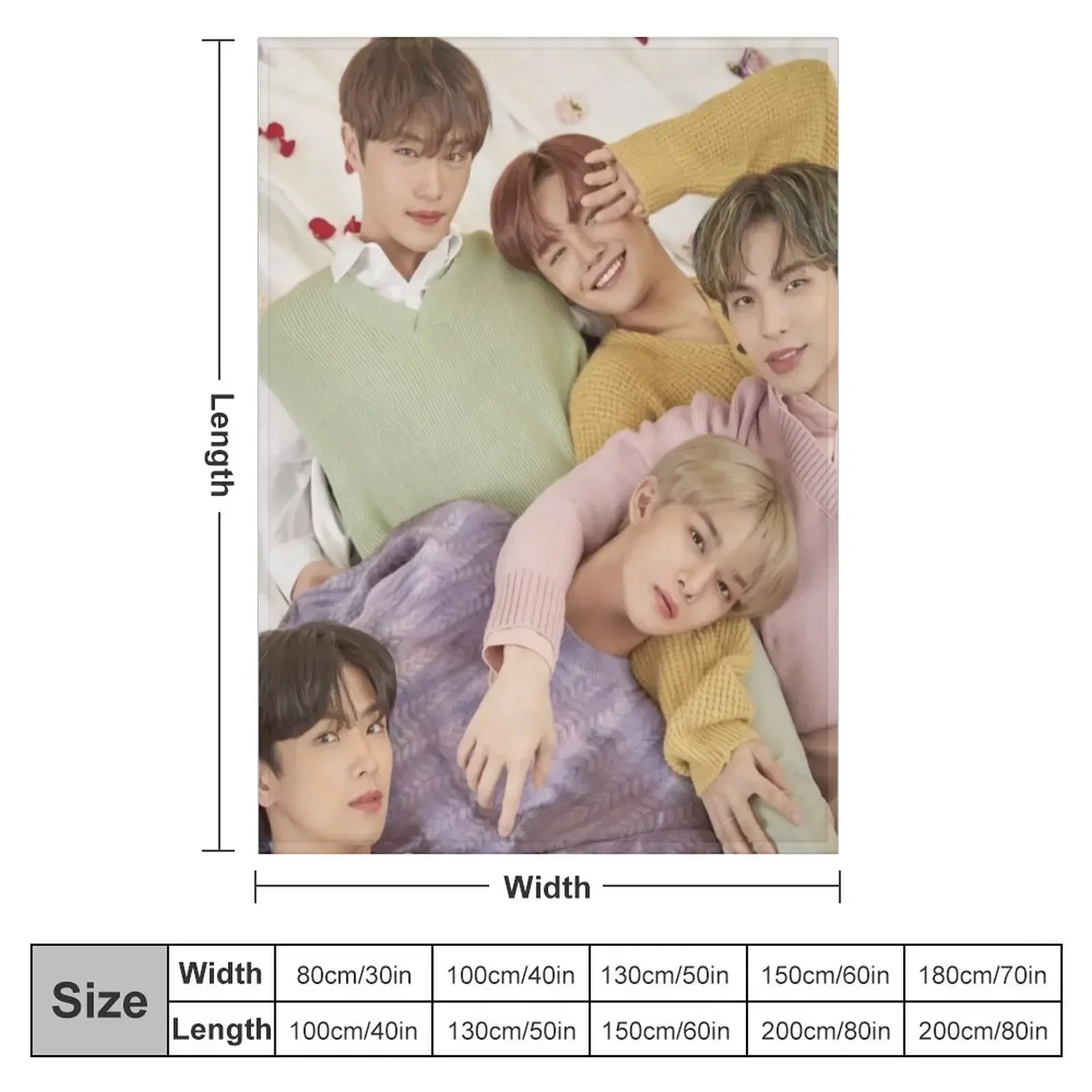 CIX - 'OK' Эпизод 1: OK Not Teaser Pictures 458 BX Seunghun Yonghee Bae Jinyoung Hyunsuk KPOP Boy Band Group Плед