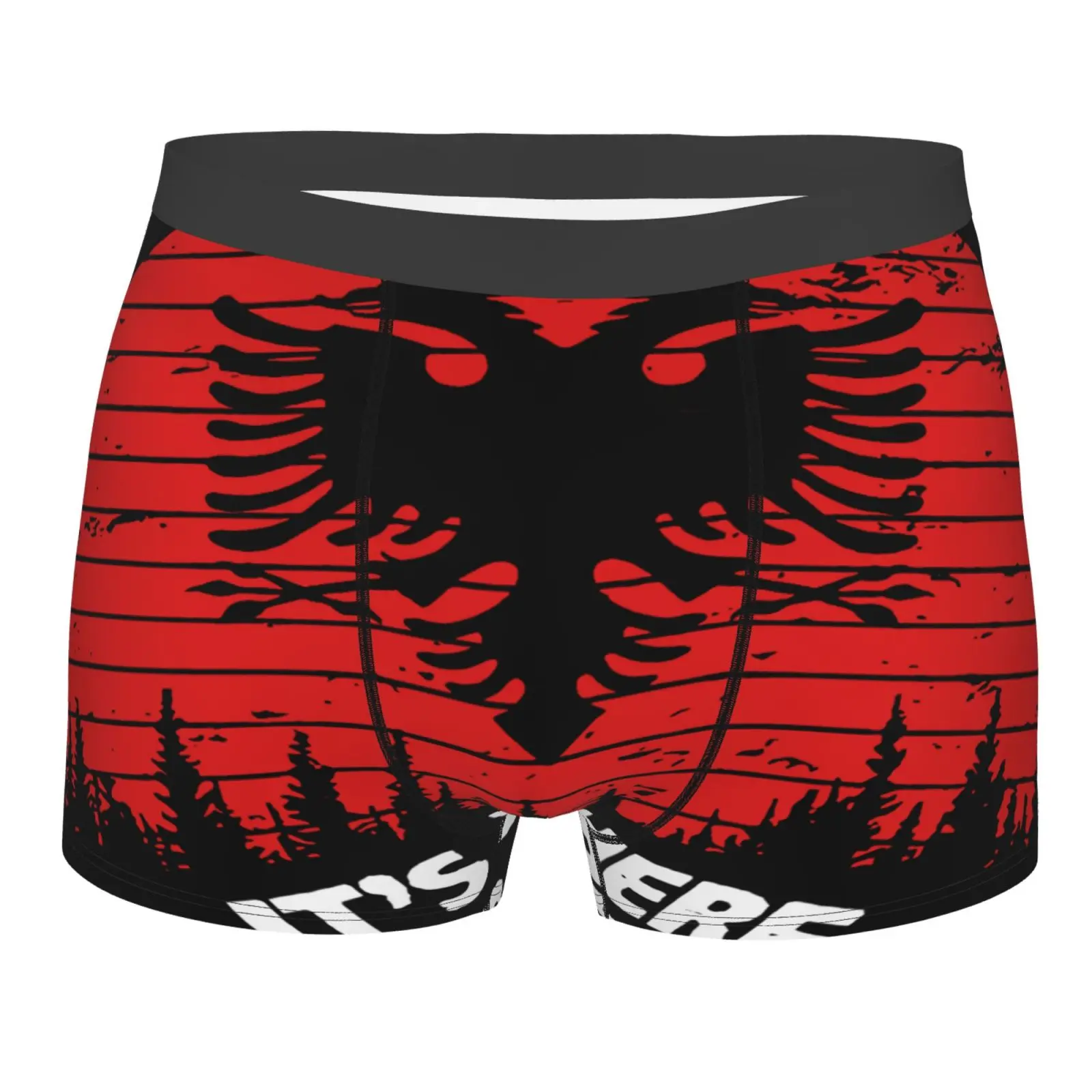 

Albania It's Where My Story Begins 510 Boxer Briefs And Top Set Underwear Men Sexy Men Gay Sports Polyester Teen Boy For Women