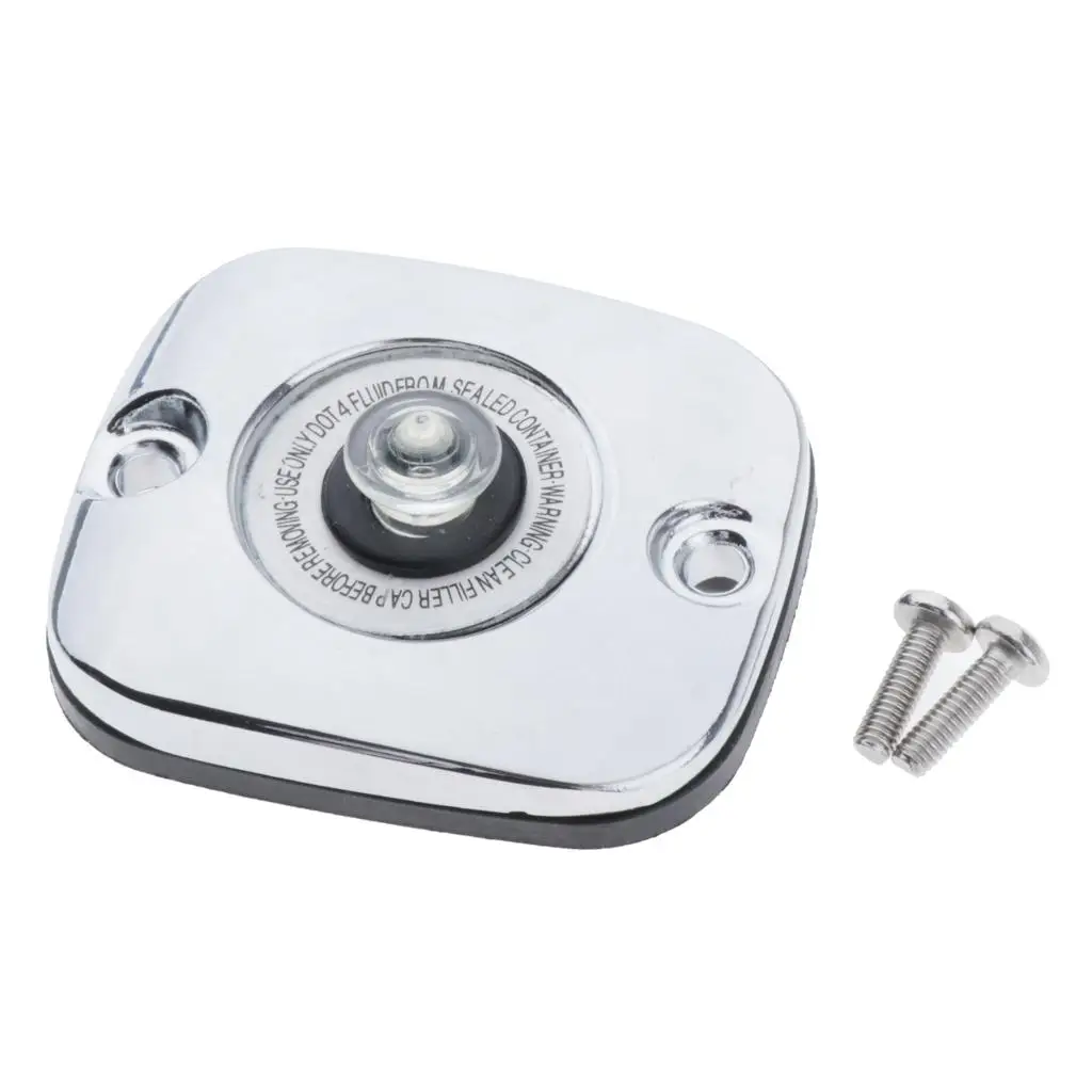 

Smooth FRONT Brake Master Cylinder Lid Cover Kits for Touring