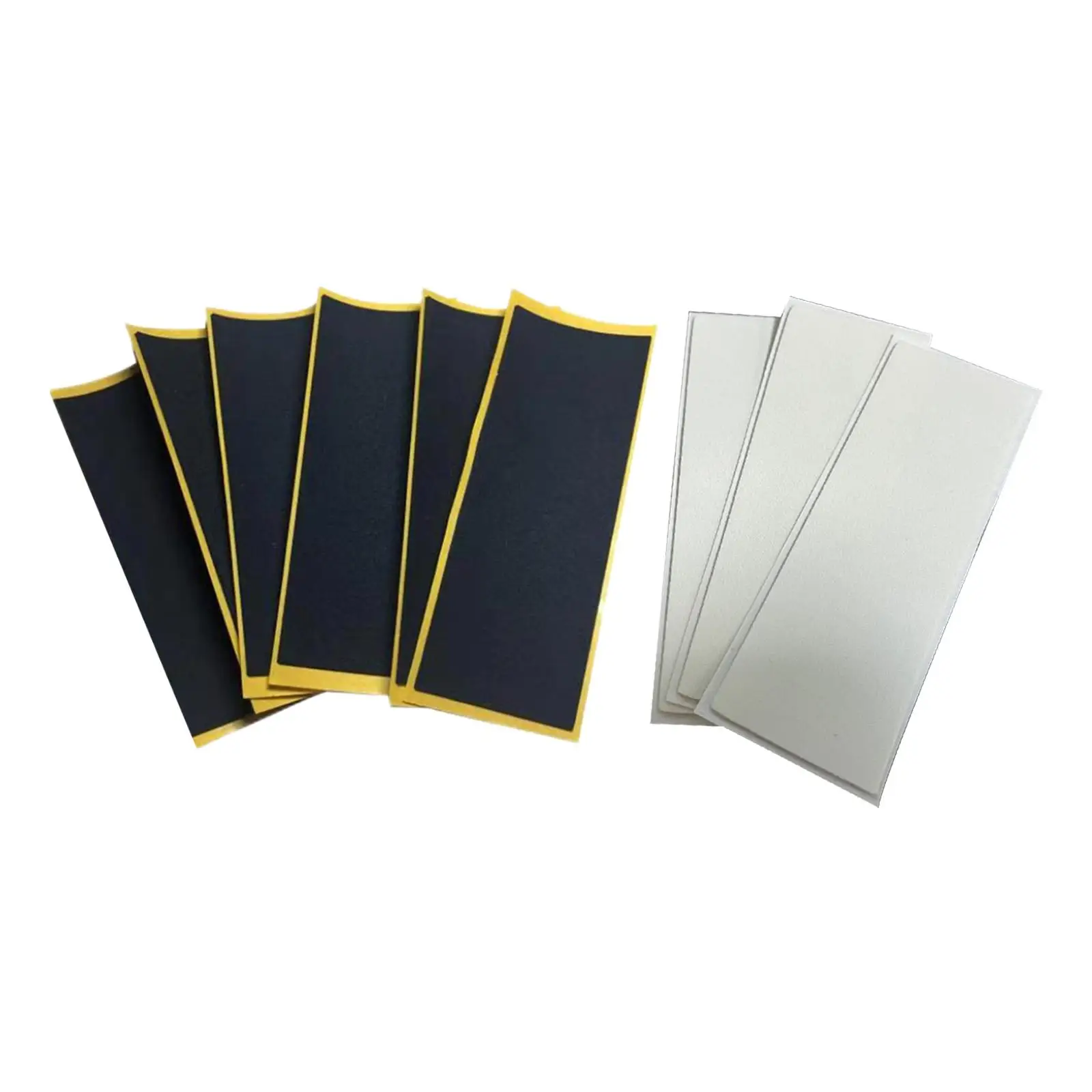 

20 Pieces Professional Fingerboard Tape Non Skid 11x3.8cm Skateboard Foam Tape Stickers for Fingerboard Toys Teenagers