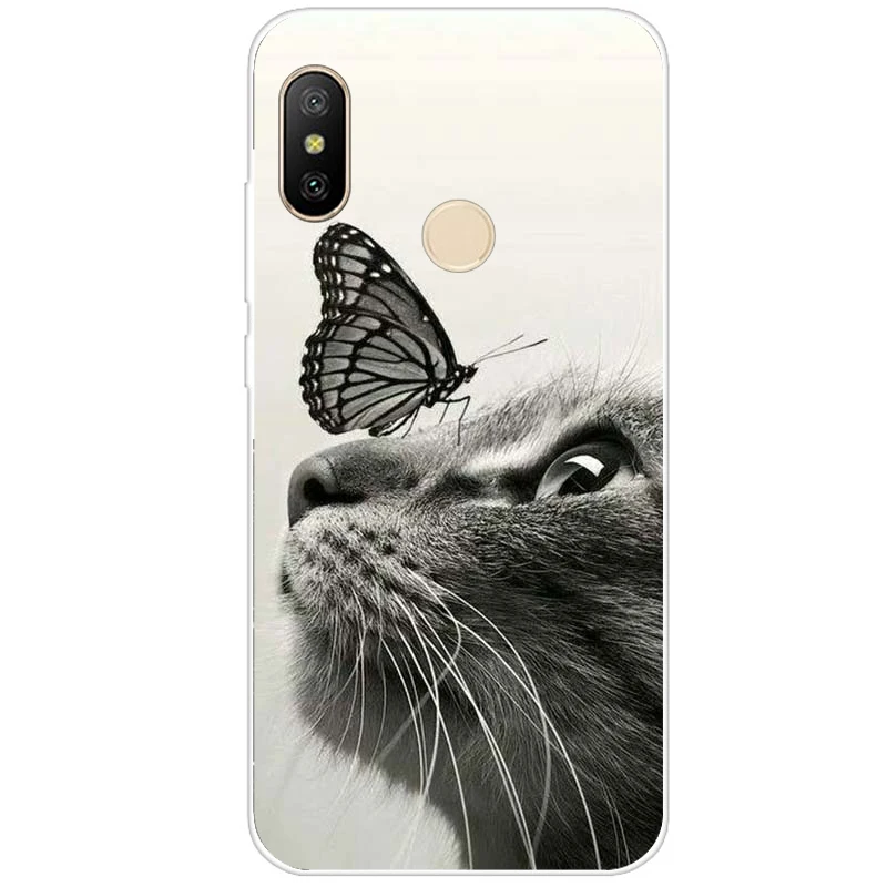 silicon case For xiaomi MI A2 LITE Case Full Protection Soft tpu Back Cover Phone Cases Xiomi bumper Coque