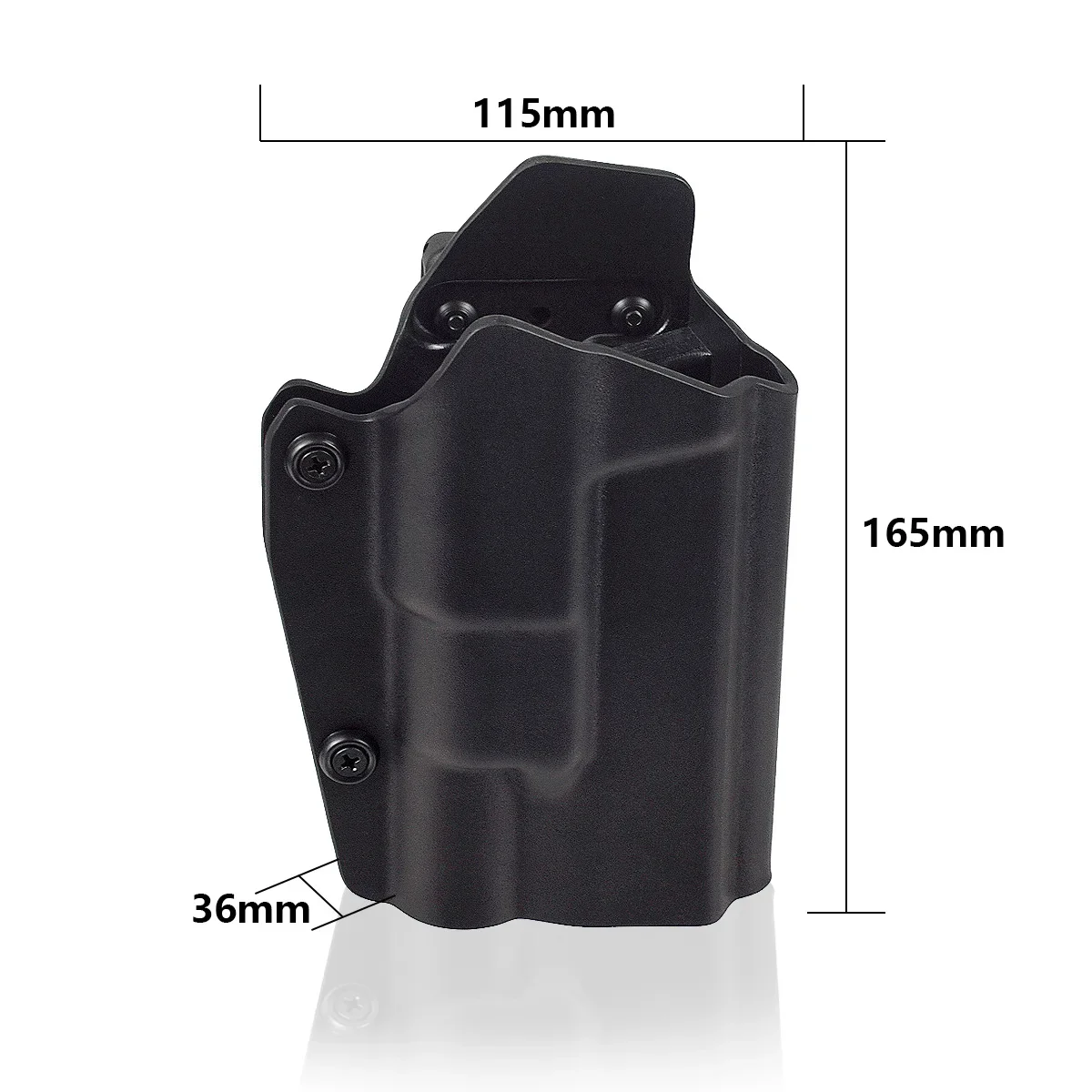 Тактическая кобура Kydex с ремнем для Glock 17 19 19X 45