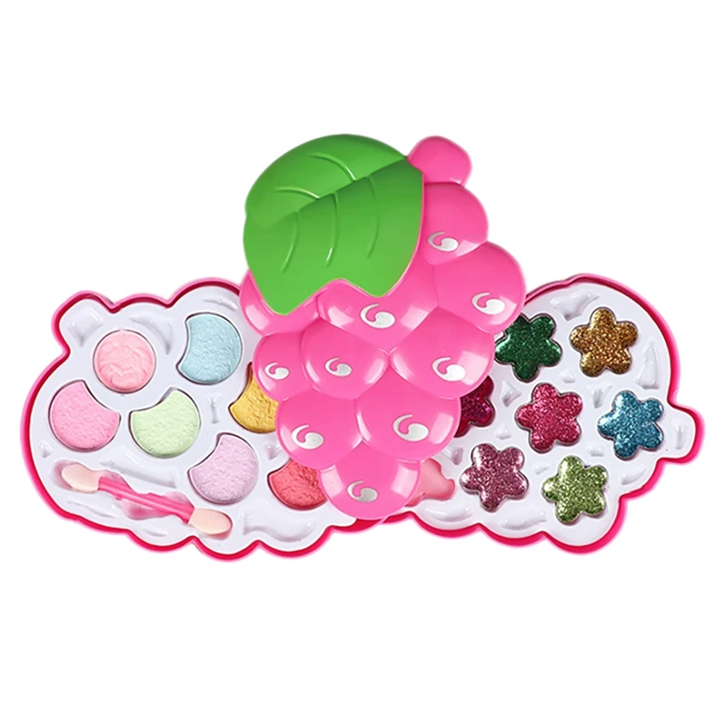 

Модная моющаяся игрушка для макияжа для девочек, игрушка для макияжа винограда, набор для макияжа для девочек, безопасный косметический наб...
