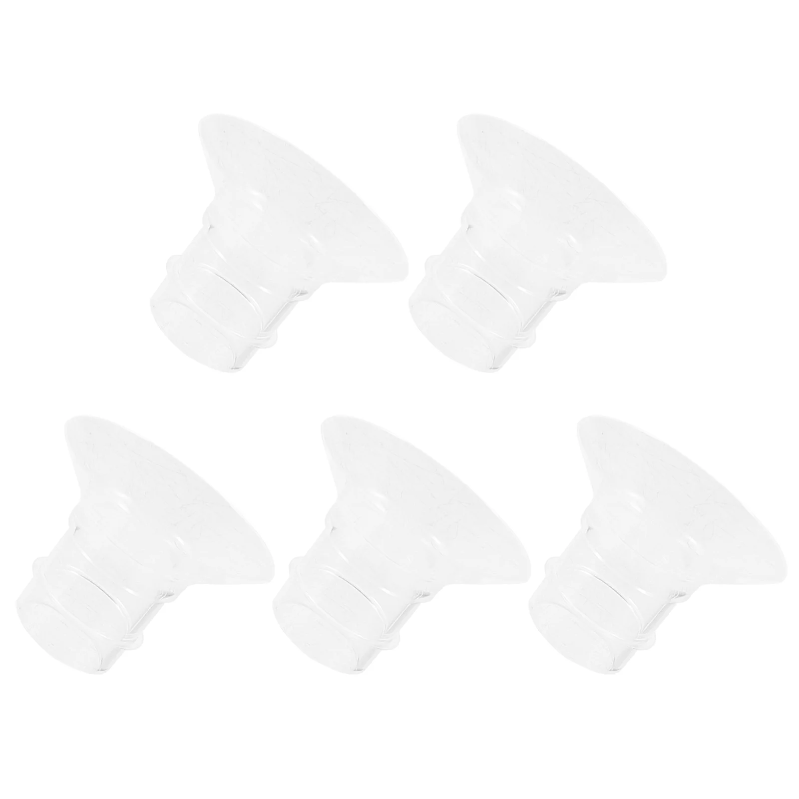 

5 Pcs Flange Inserts Electric Breast Pump 19mm Trumpet 17mm 13mm Silica Gel 21mm Mother