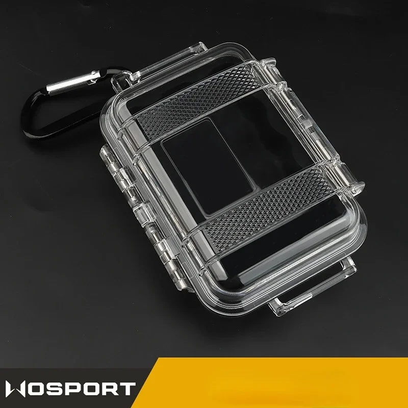 Тактический Защитный ящик из поликарбоната с карабином внешний инструмент для