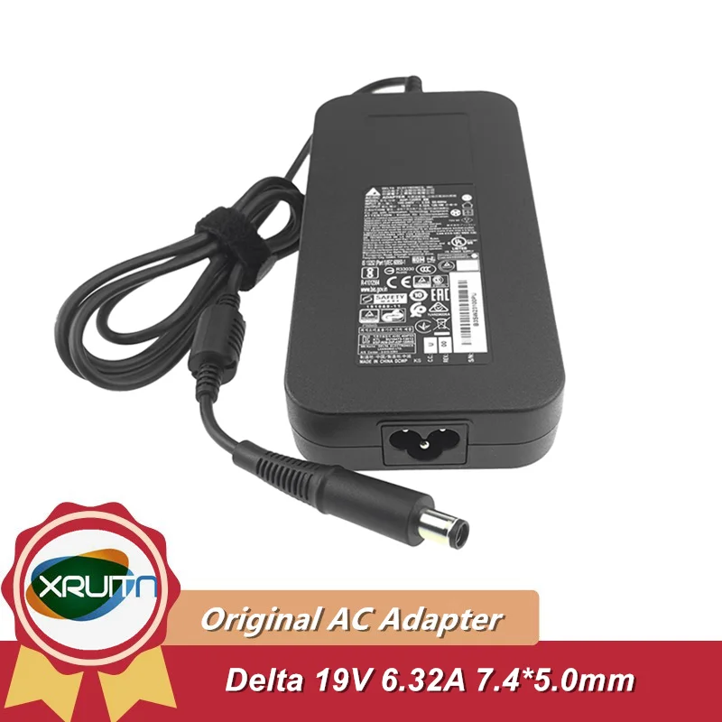 Оригинальный адаптер переменного тока Delta 120 Вт 19 В 6 32 А зарядное устройство для