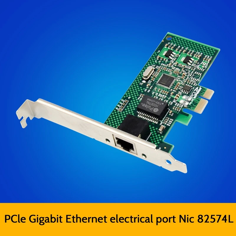 

PCIE X1 82574L Gigabit Ethernet Adapter Server Network Card RJ45 Network Adapter 1000M Single Port Ethernet NIC