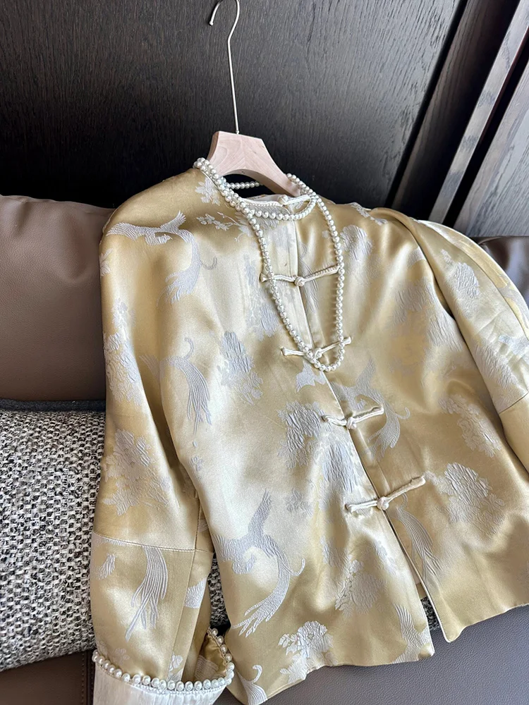 Женская одежда 2024 ранняя весна новая уникальная верхняя High Sense супер приятная