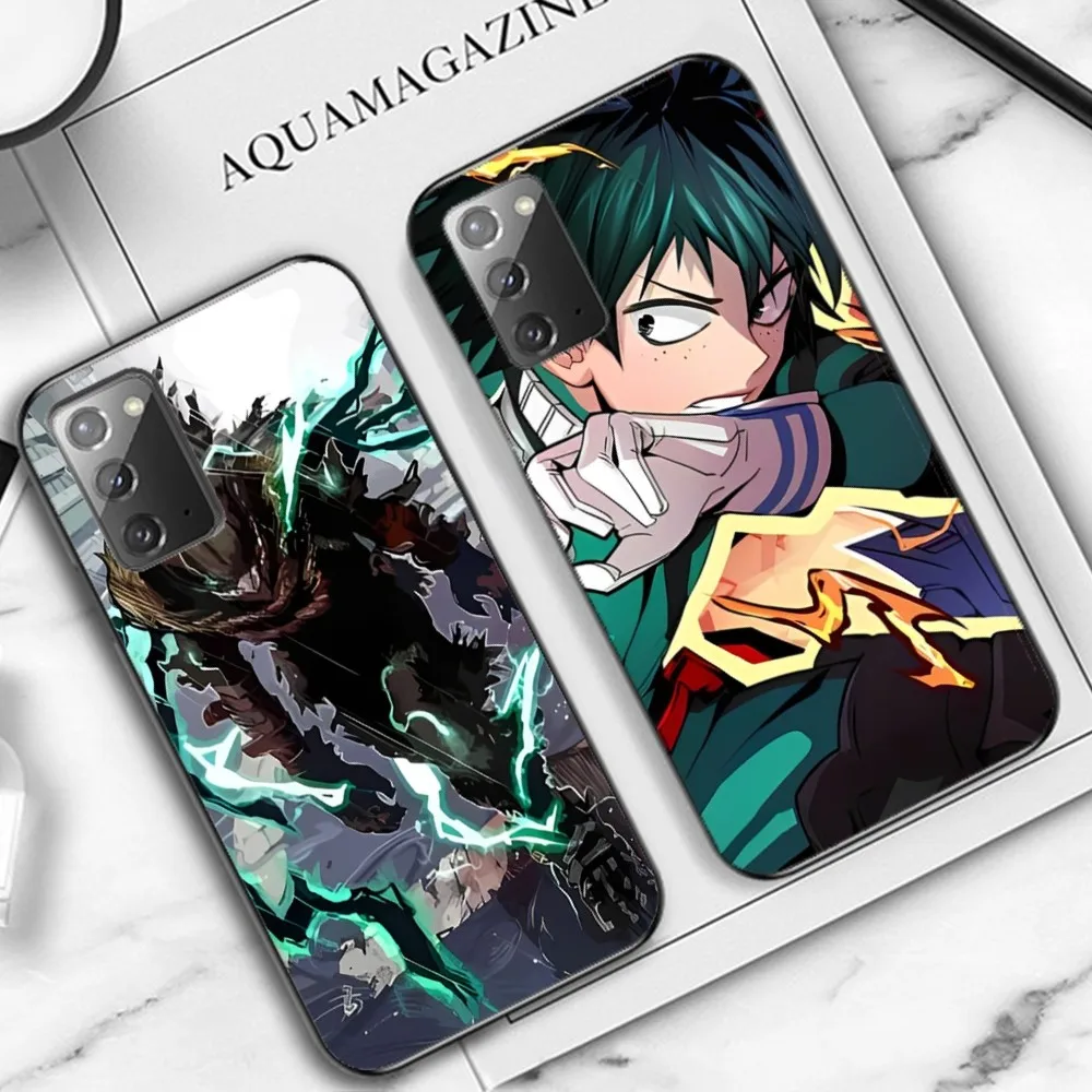 

My Hero Academia Phone Case For Samsung Note 8 9 10 20 pro plus lite M 10 11 20 30 21 31 51 A 21 22 42 02 03