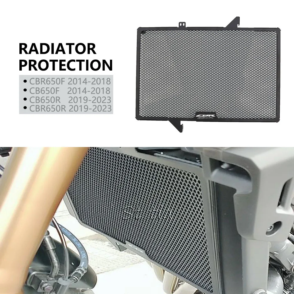 

For HONDA CBR650F CB650R CBR650R CB650F 2014 2015 2016 2017 2018 2019 2020 Motorcycle Radiator Guard Radiator Grille Cover