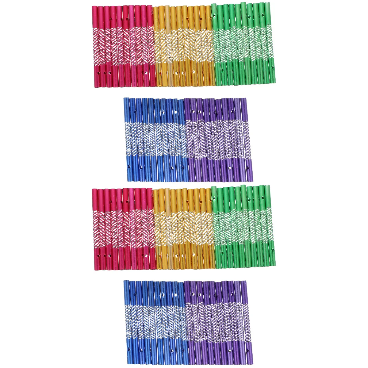 

Wind Chime Chimes Tubesaluminum Parts Diy Replacement Metal Pipes Making Tube Outdoor Supplies Kit Tubing Colorful Accessories