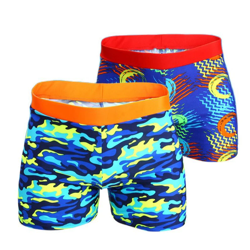 Плавки для подростков детей старше 7 лет с широкой талией и плоской подошвой