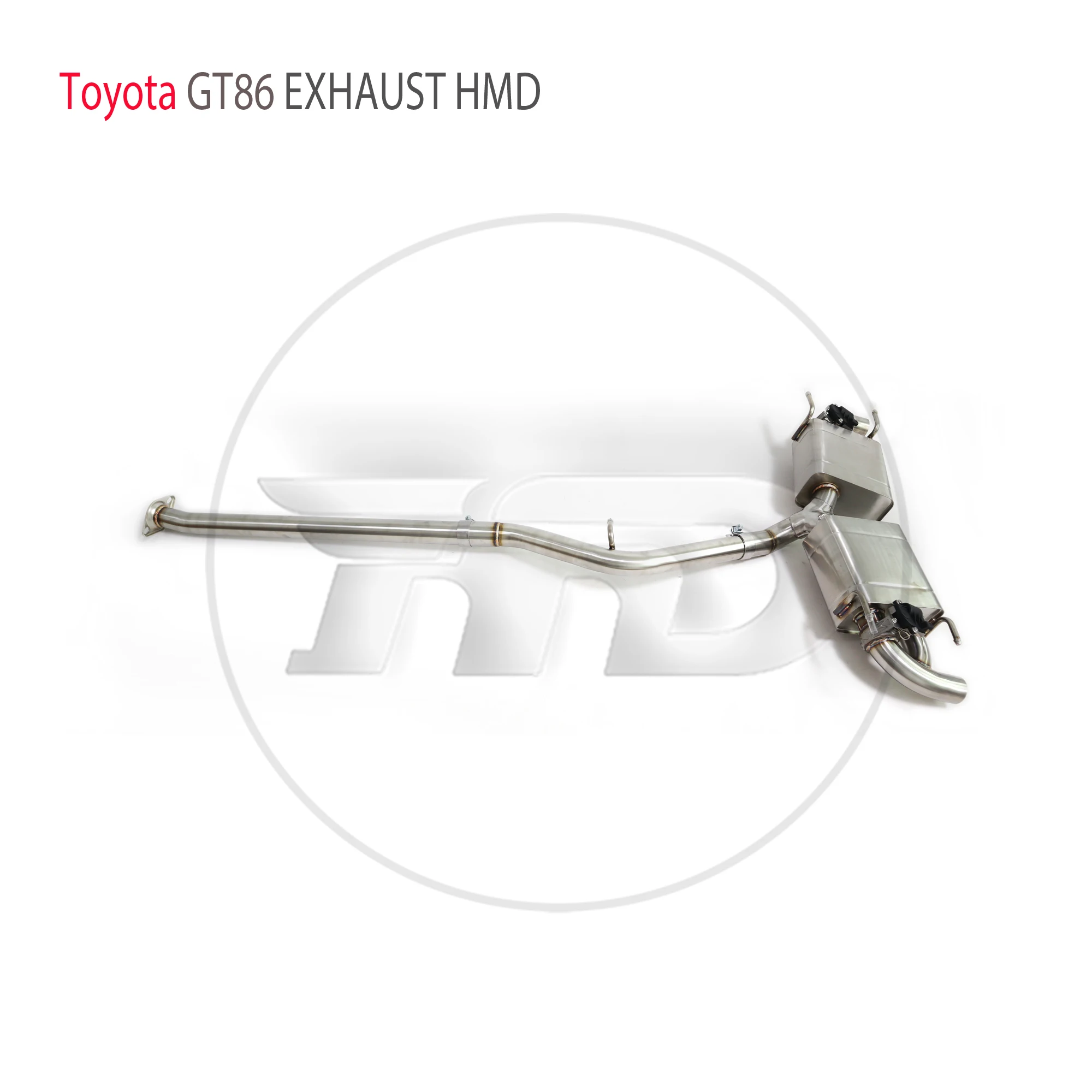 Выхлопная система HMD из нержавеющей стали Performance Catback подходит для глушителя