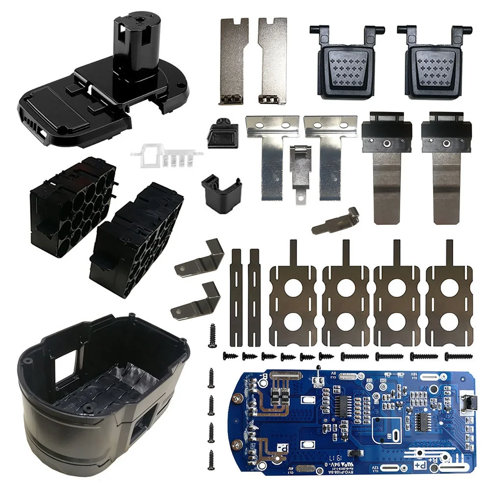 

15X18650 9AH Battery Plastic Case Charging Protection Circuit Board PCB for 18V /P103 /P108 BPL-1815/1820 ONE+