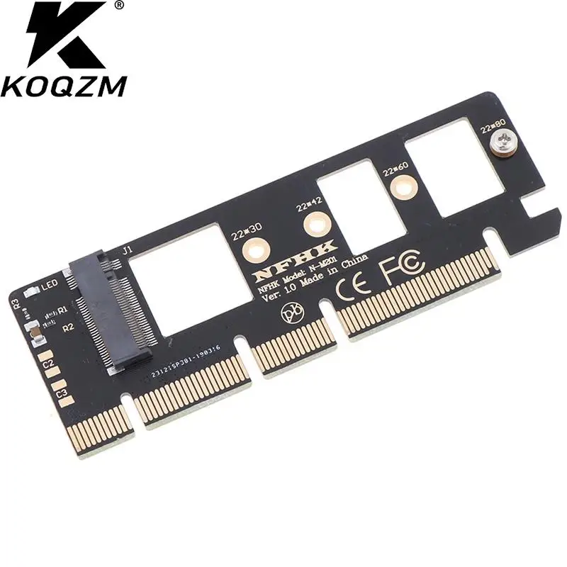 Переходник NGFF M Key M.2 NVME AHCI SSD на PCI-E PCI Express 3,0 16x x4, переходник-карта для XP941 SM951 PM951 A110 SSD