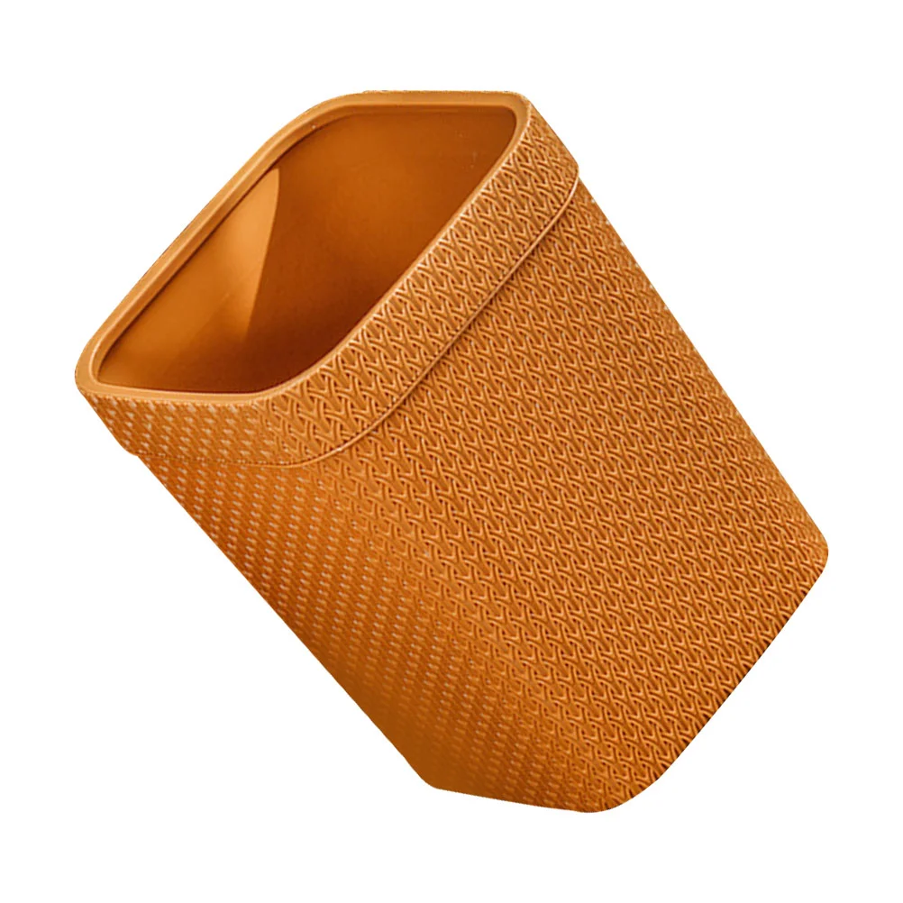 

Can Trash Waste Basket Garbage Bin Container Rattan Office Roompaper Storage Woven Small Wastebasket Kitchen Cans Bathroom