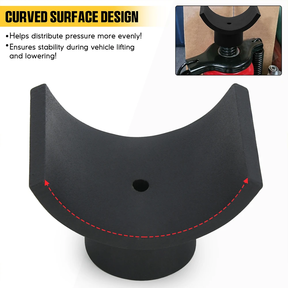 3-дюймовый/4-дюймовый домкрат для черных подъемных осей гидравлический адаптер из