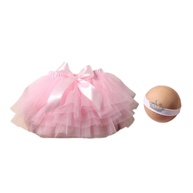 

Princess Lace Skirt Hairband Baby Photoshoot Suit Newborn Photo Props