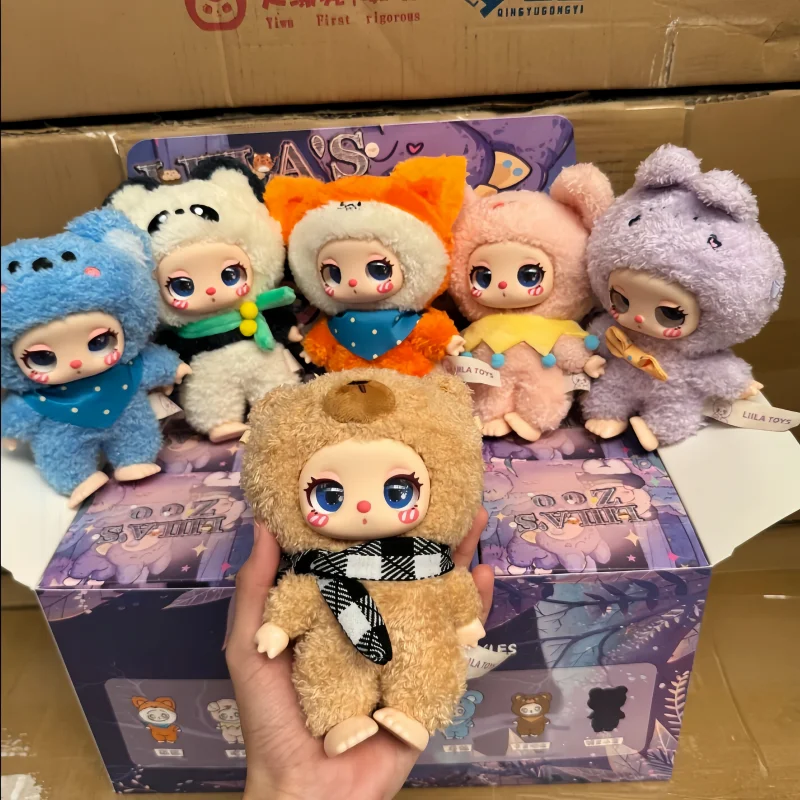 Горячая оригинальная новогодняя виниловая серия Liila 2/го поколения милая кукла Zoo