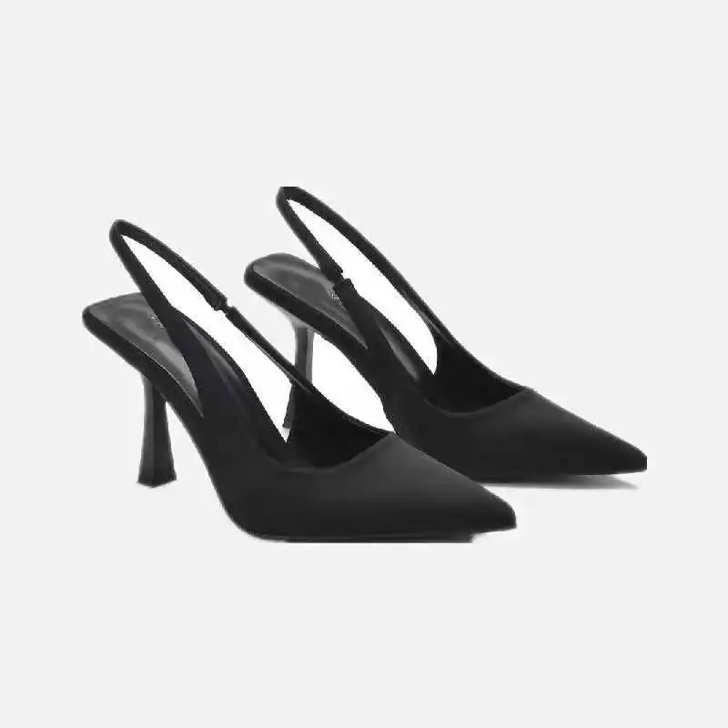 

Plus Size 42 Party Shoes women sandals Sexy Heels Shallow Pointed Pumps Sandals Ladies Slip on Zapatos Para Mujer Shoes female