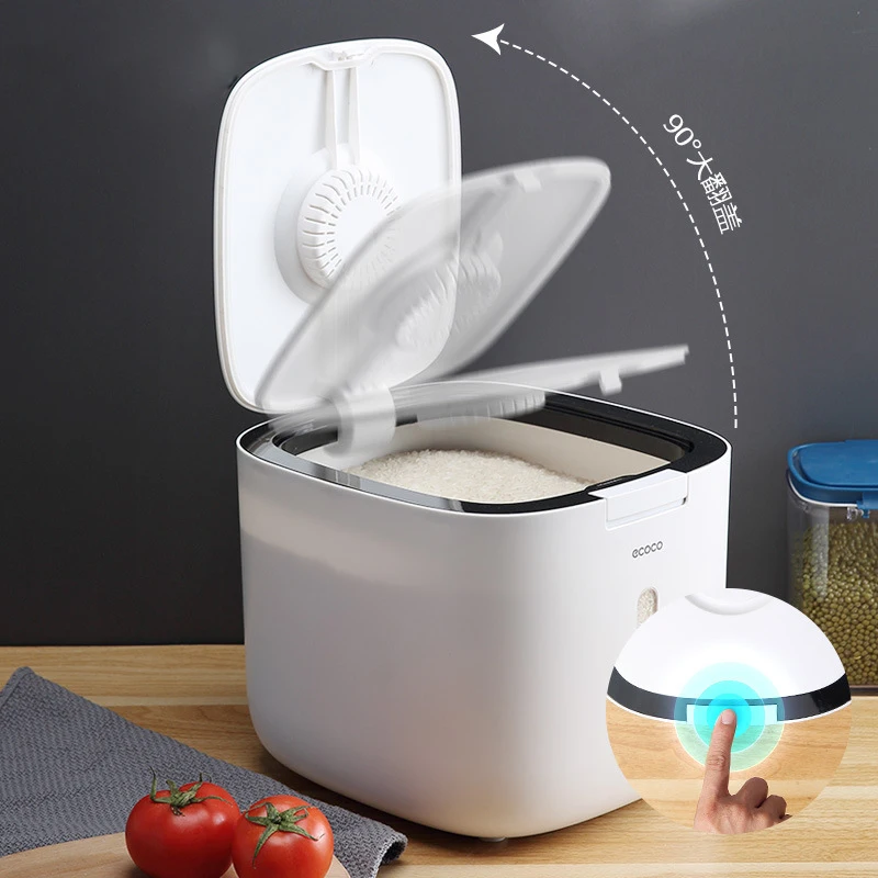 

Kitchen Accessories Nano Bucket Insect-proof Storage Box Moisture-proof Sealed Rice Bucket Grain Pet Food Storage Container