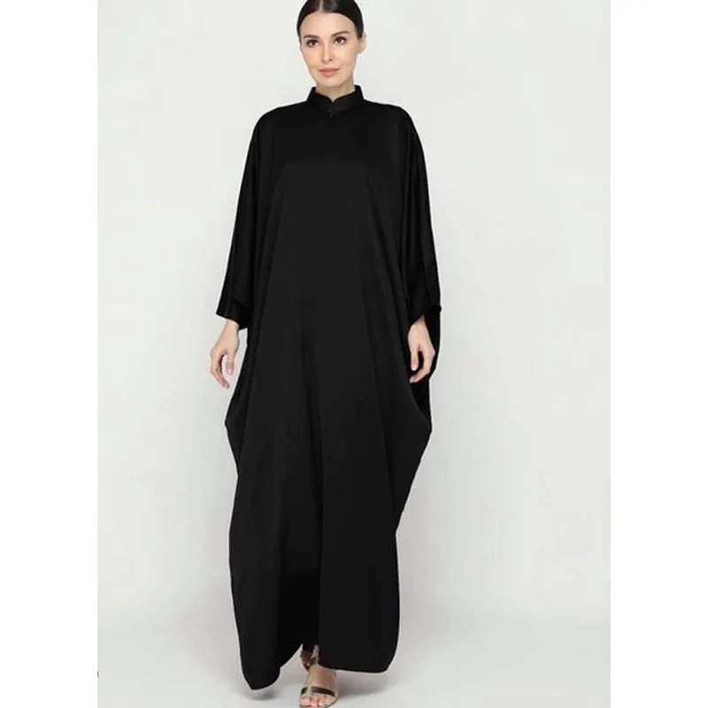 

ICCLEK Prayer Dress Turkish Clothes For Women Hijab Dress Ropa Musulmana De Mujer Islamic Dresses Black Women'S Abaya