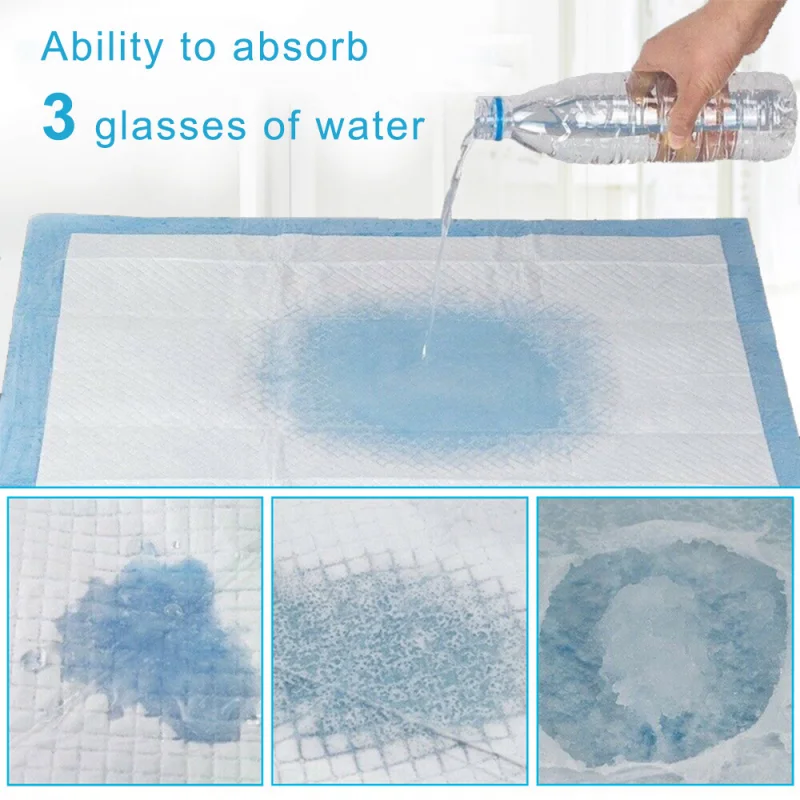 

Super Absorbent Pet Diaper Dog Training Pee Pads Disposable Healthy Nappy Mat for Cats Dog Diapers Quick-Dry Surface Mat