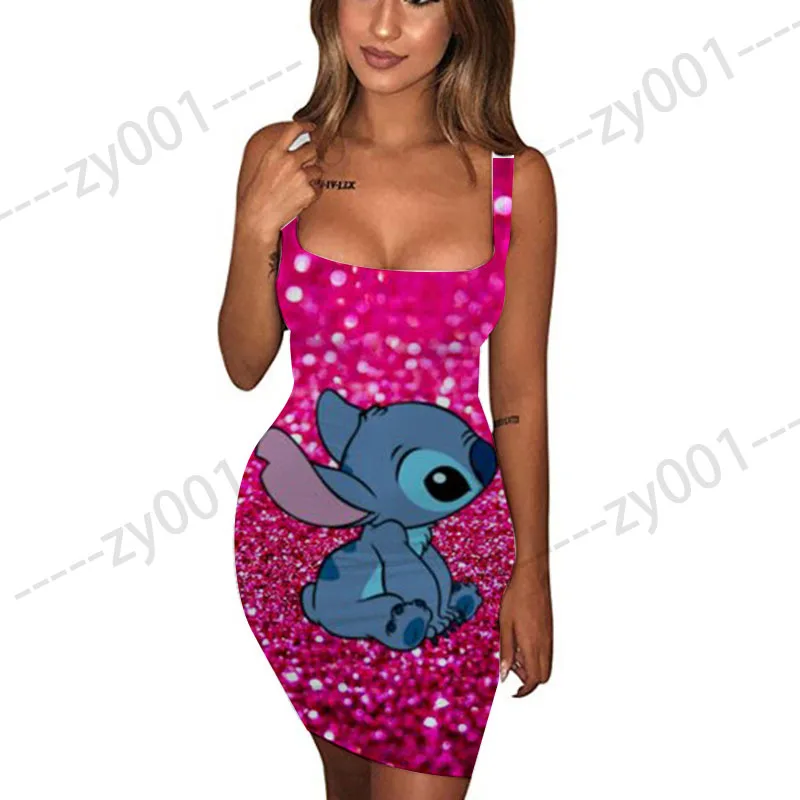 

Kpop Clothes Disney Casual Women's Dresses for Women 2022 Summer Playa Plus Size Dresses 2022 Year Fashion Beach Outing Harajuku