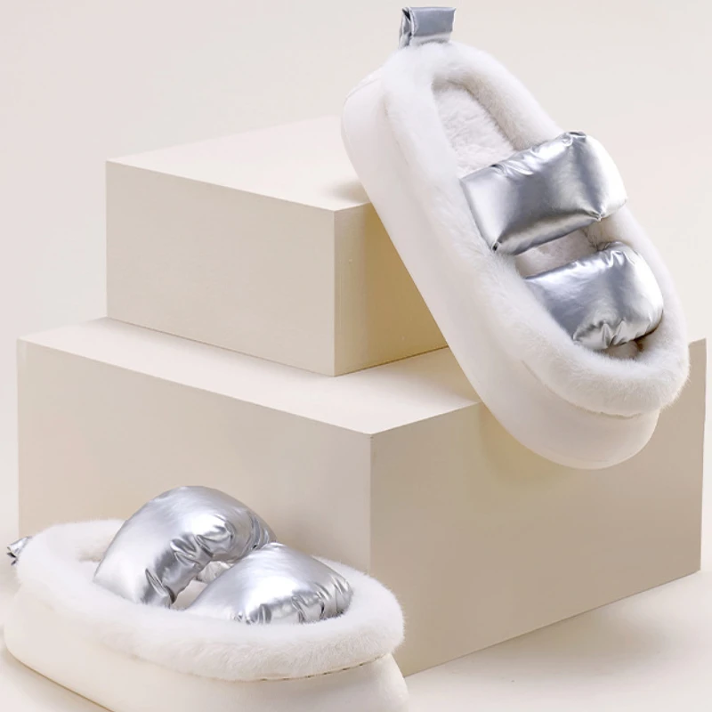 

тапочки женские домашние домашние тапочки женщин тапки домашние обувьЖенские пушистые тапочки в Корейском стиле, теплые домашние хлопковы...