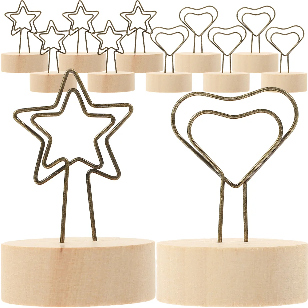 

12Pcs Table Holders Photo Holders Table Holders Wedding Table Decorations Wedding Decorations