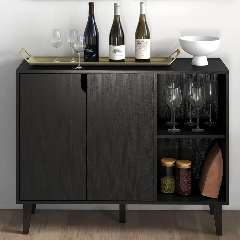 

Panana Accent Sideboard Buffet Serving Cabinet Storage Cabinet White Coffee Bar Cabinet for Kitchen Dinning Room Living Room