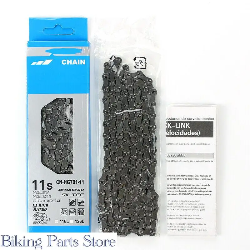 

For Shimano Hg701 11 Speed Bike Chain 11 V Bicycle Chain Road Bike Chain Mtb Chain Bicycle Accessories for Shimano/sarm Bike