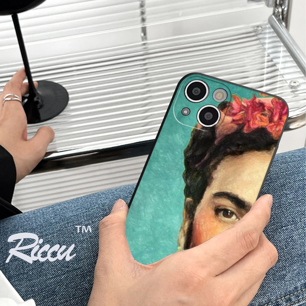 FOR IPhone 14 F-Frida-Kahlos Paintings Soft Case for Iphone 14 11 12Pro 8 7 Plus X 13Pro MAX SE2020 XR XS Covers