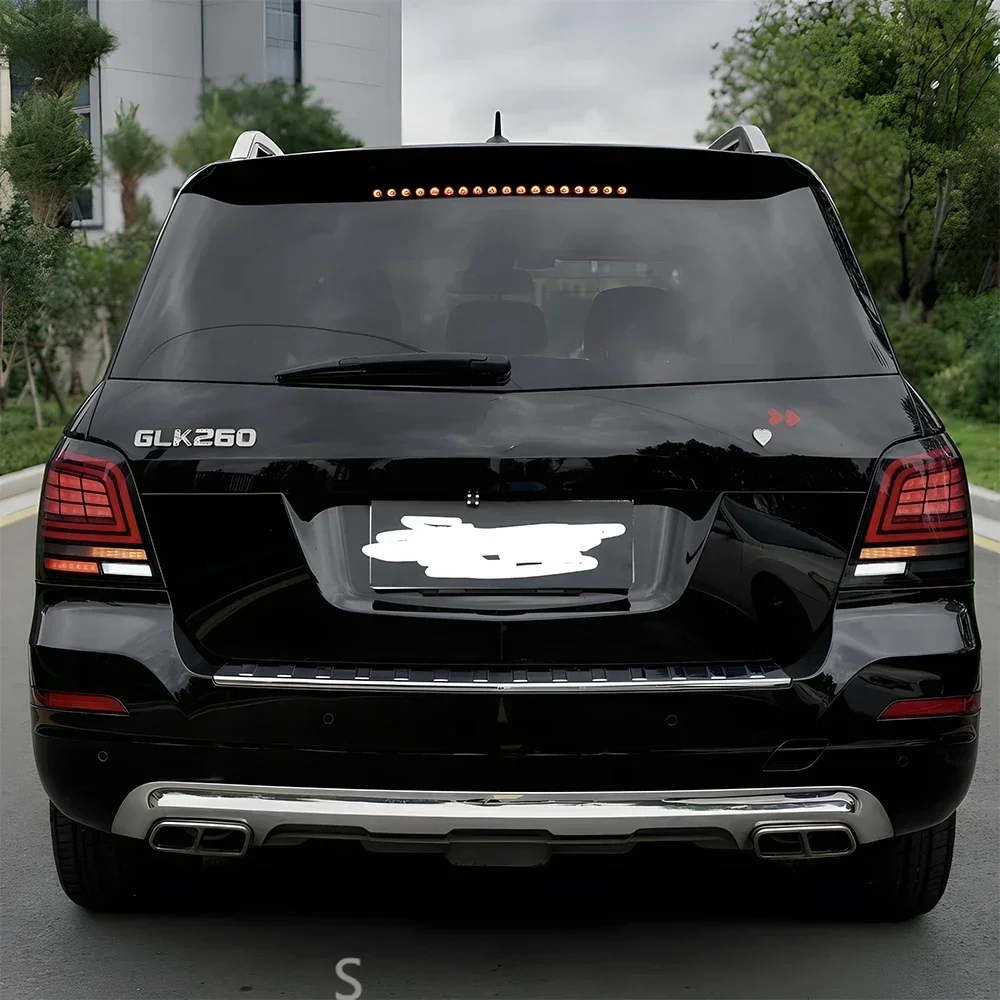 Фото Светодиодные задние фонари в сборе для Benz Glk 2008-2015 X204, автоматические задние фонари, обновление, высокая конфигурация, противотуманные тормозные указатели поворота, аксессуары №5