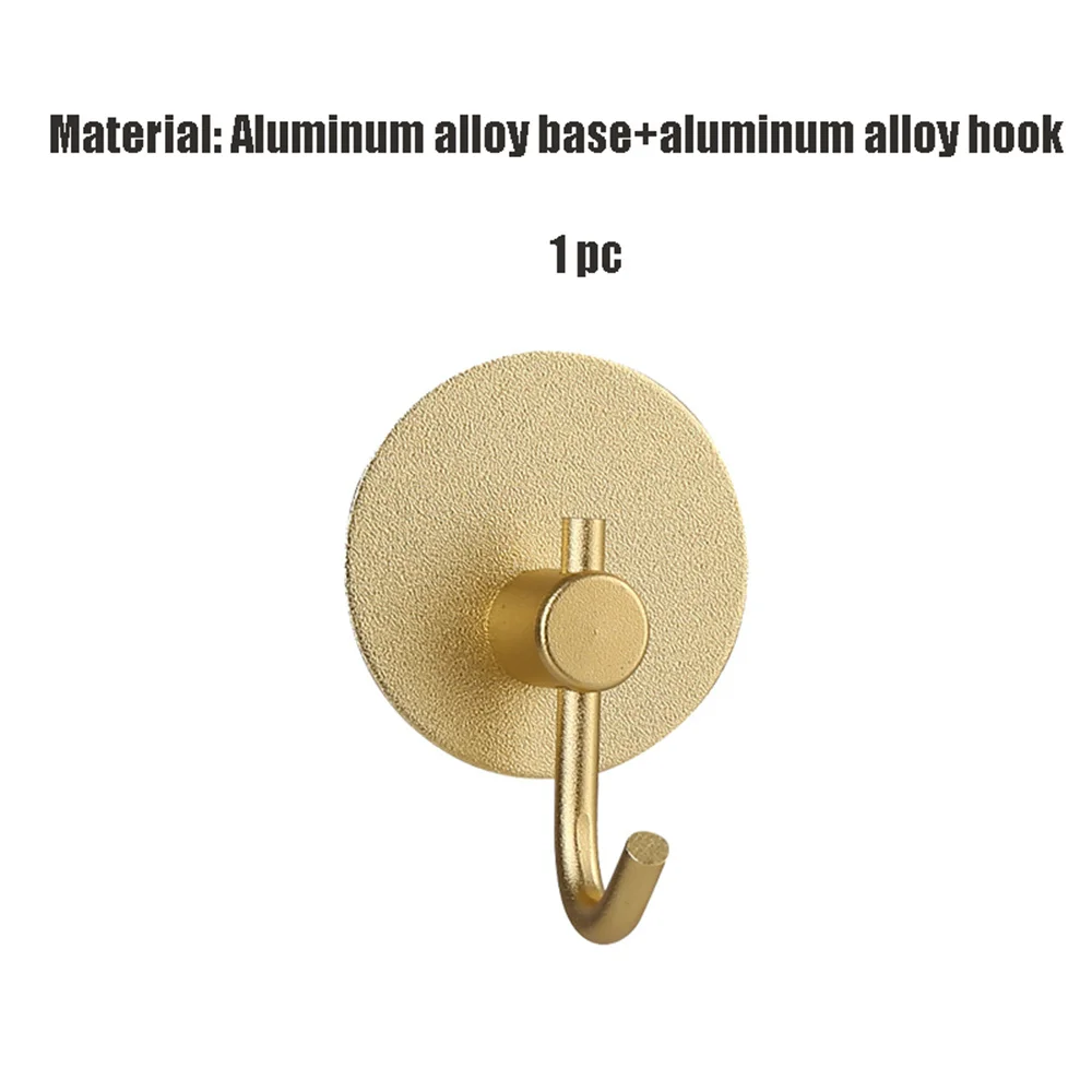 

Металлический/акриловый Настенный Крючок Для Ванной Комнаты, Самоклеящийся Крючок Для Полотенец Без Сверления