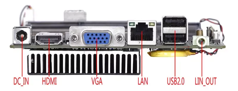 Фото Материнская плата Nano ITX Micro с процессором Intel Core i3/i5/i7 6-го поколения, памятью DDR4, разъемом GPIO, 120 мм, слотом Mini-PCIe, 4G Wi-Fi, MSATA №2