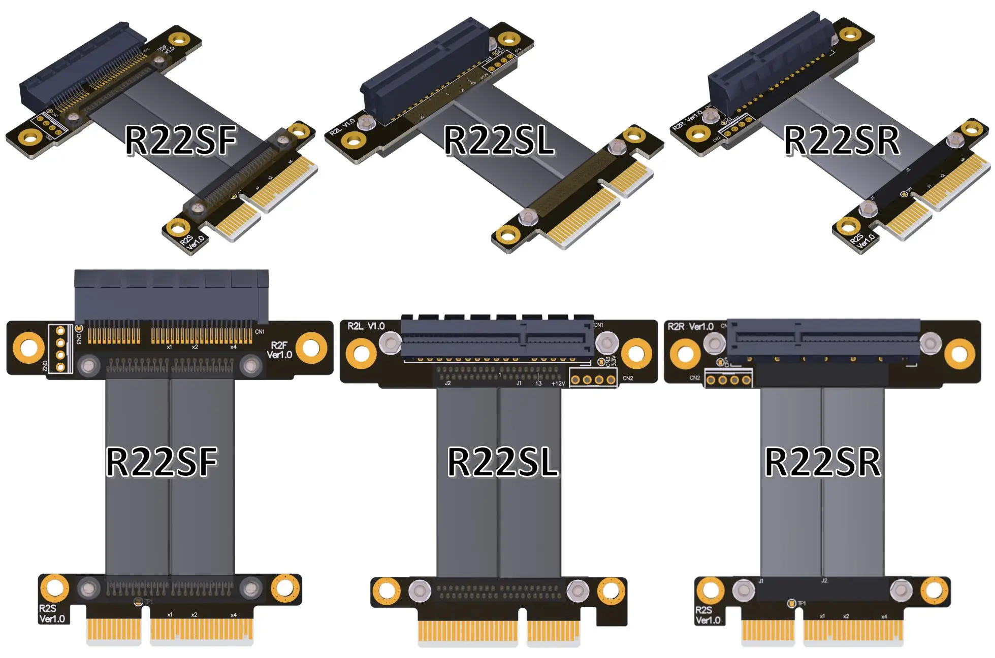 

PCI-E x4 extension cable adapter and extension cable 4x PCIe 3.0 customized extension full speed stability