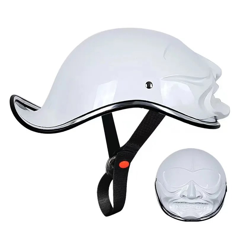 

Professional classic motorcycle moto retro CE certificate half face helmet with visor