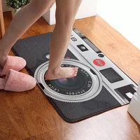 3d printing camera tape floor mat non slip entrance doormat bathroom living room bedroom kitchen multi size personalized carpet
