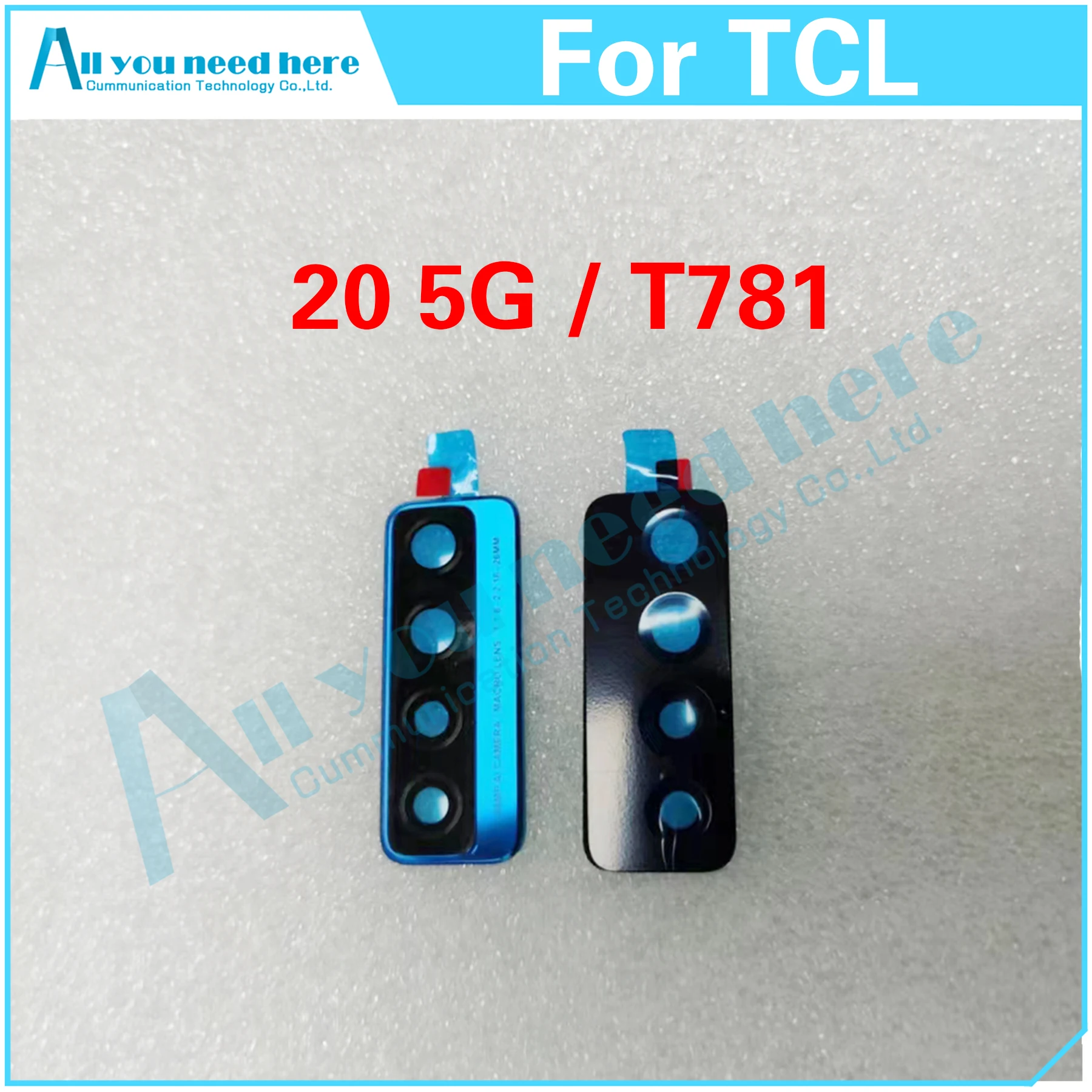 Запасные части для ремонта заднего стекла объектива камеры заднего стекла для TCL 20 5G T781 T781K T781H