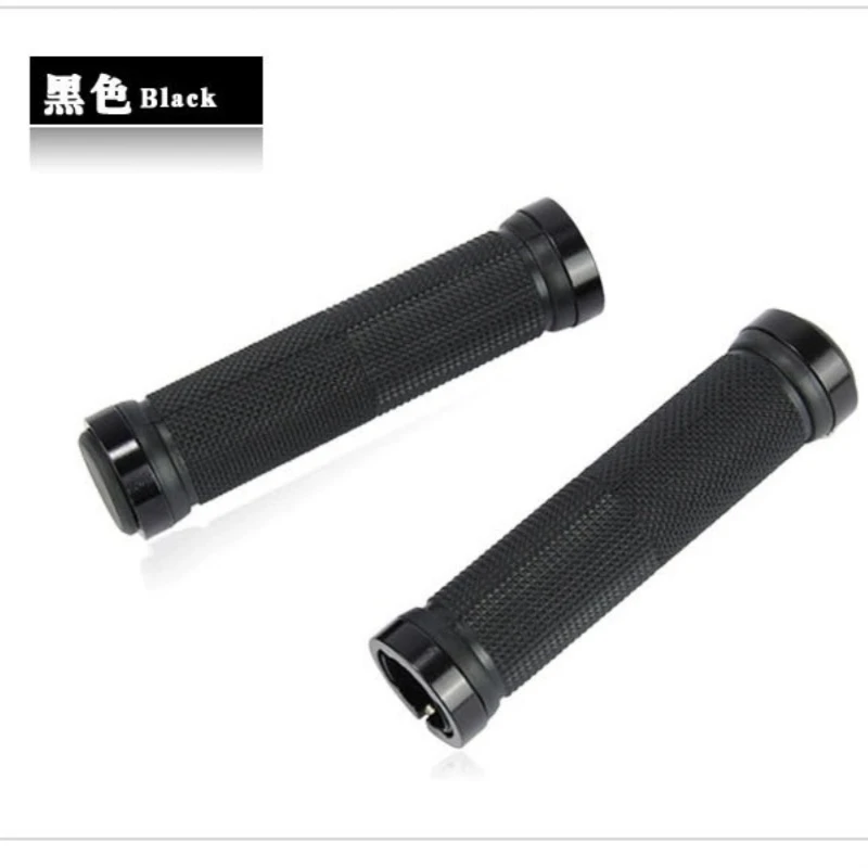 Велосипедные резиновые ручки замок из сплава нескользящие для велосипедного
