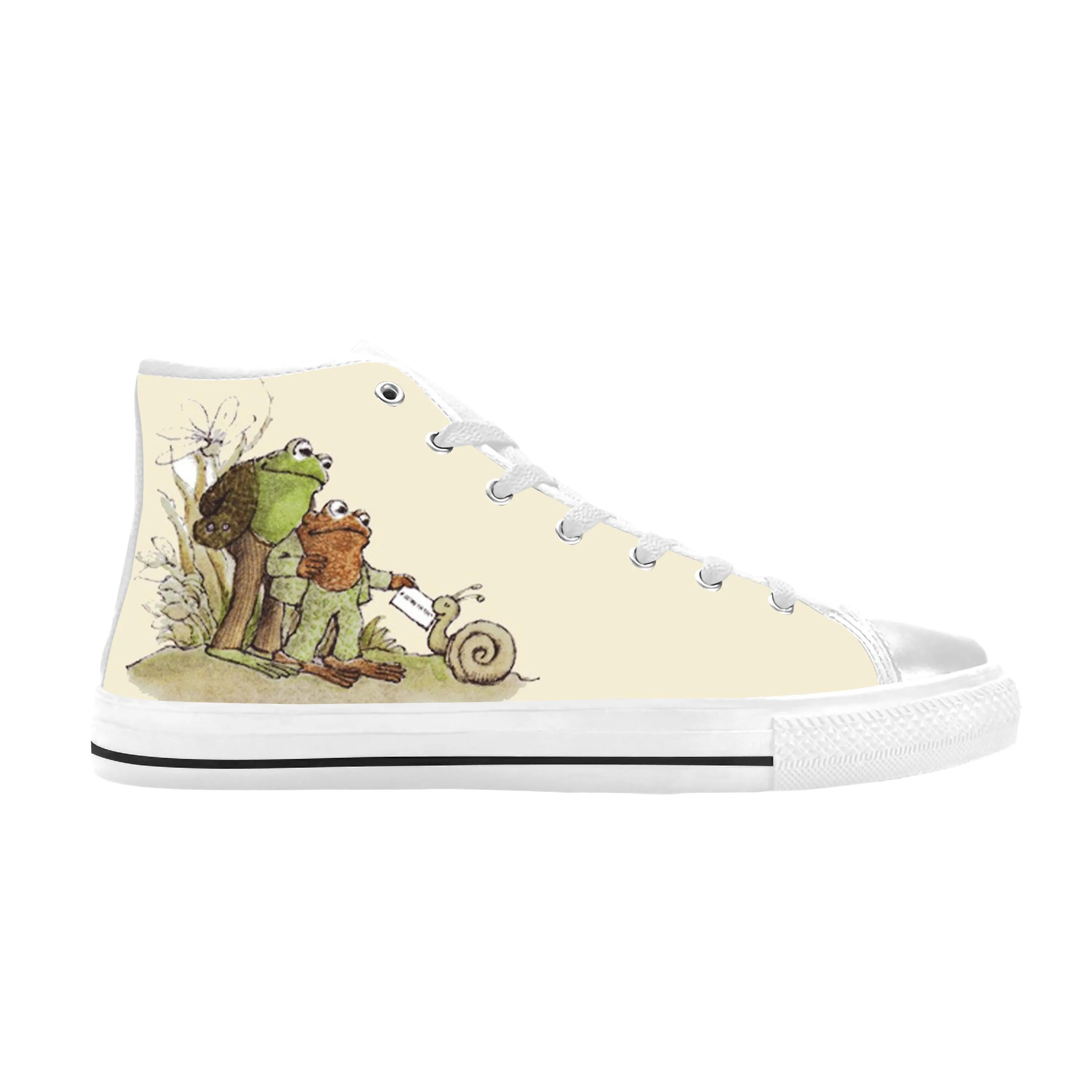 

Frog And Toad Be Gay Do Crime Anime Cartoon Manga Casual Cloth Shoes High Top Comfortable Breathable 3D Print Men Women Sneakers